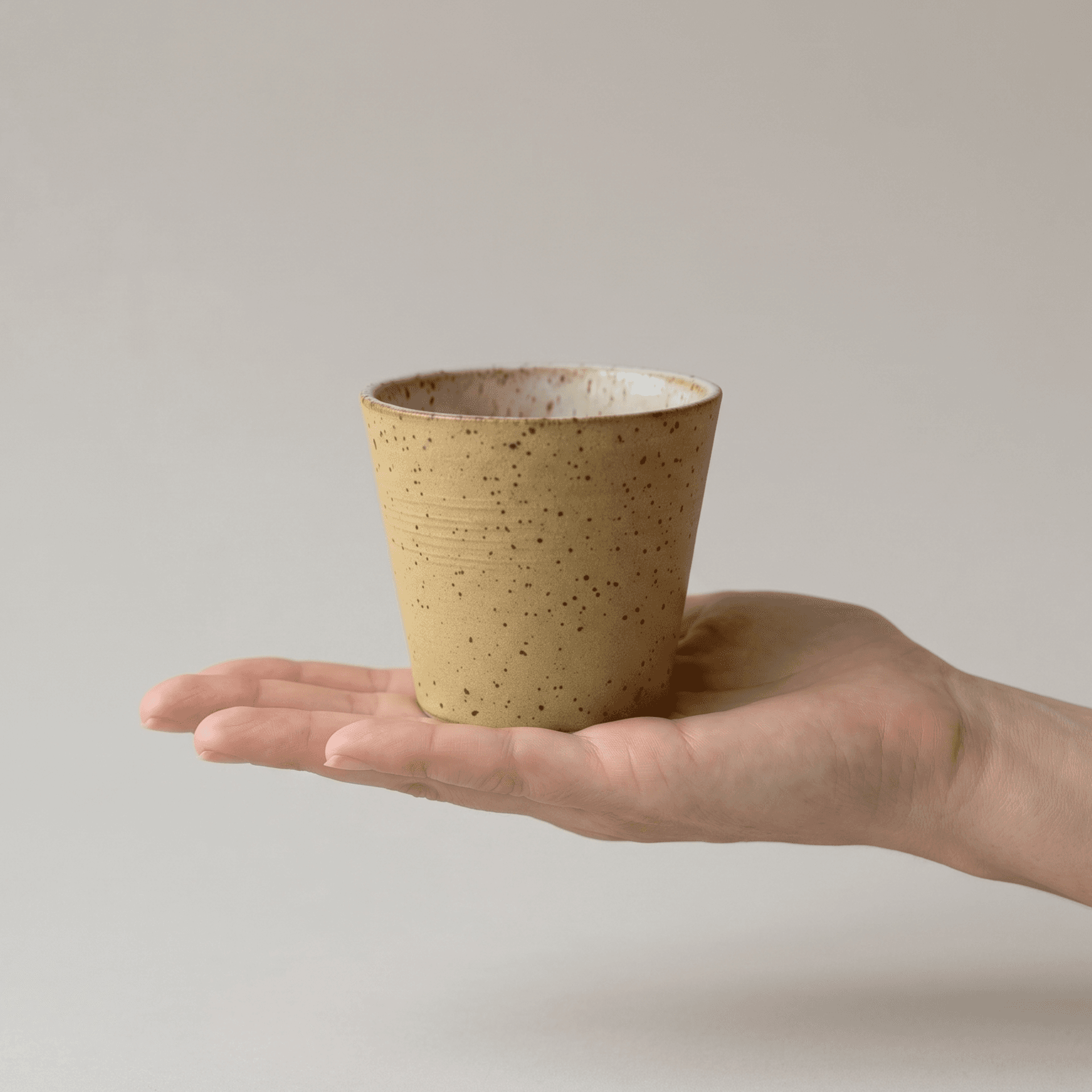 Speckled Stoneware Espresso Cup Set — thumbnail 3