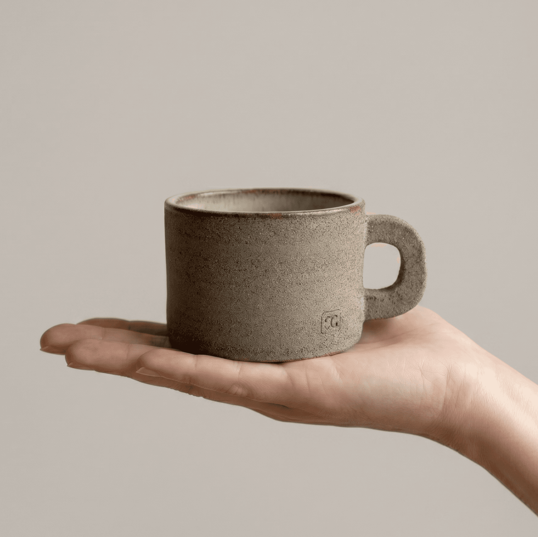 Stoneware Turkish Coffee & Espresso Cup Set — thumbnail 2