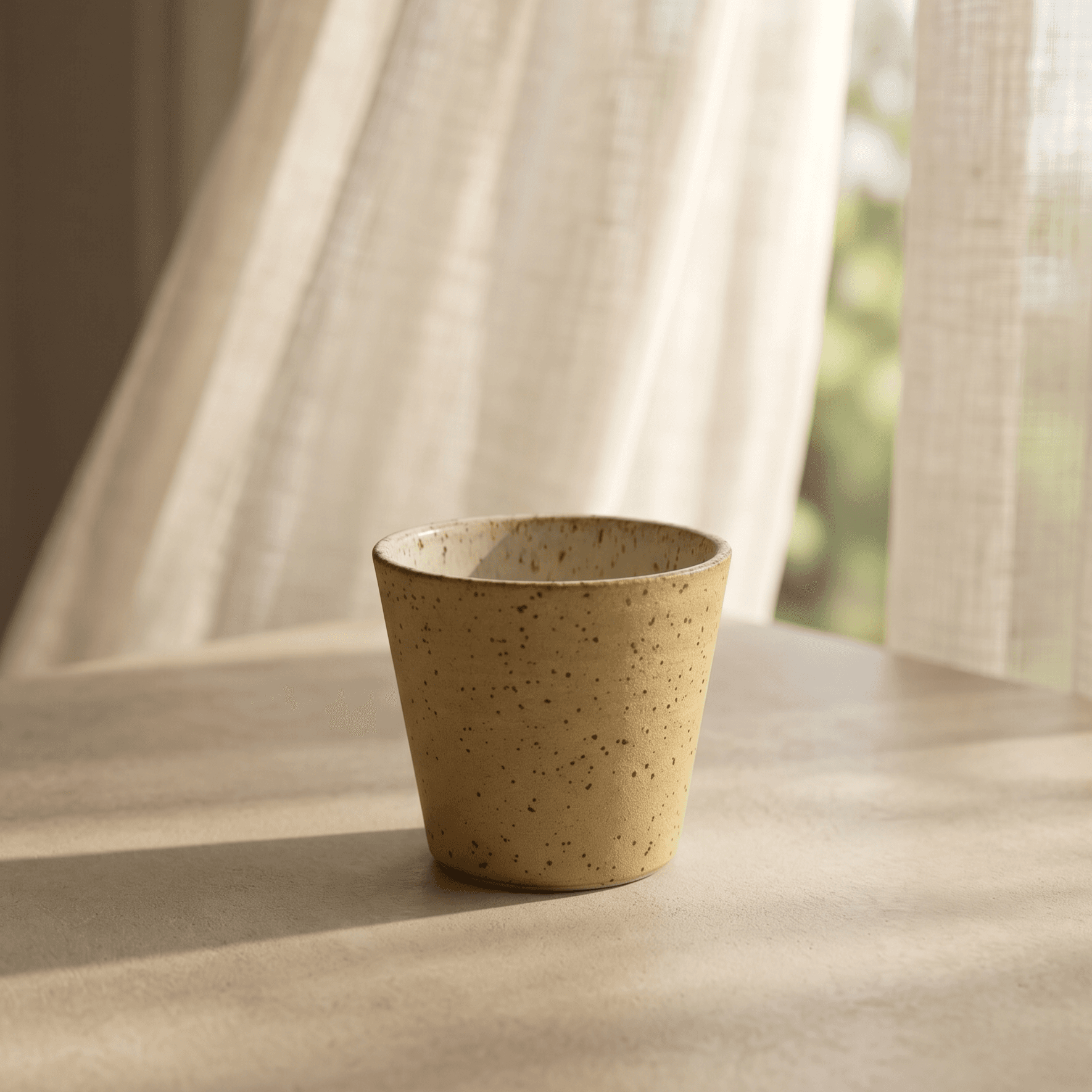 Speckled Stoneware Espresso Cup Set — thumbnail 4