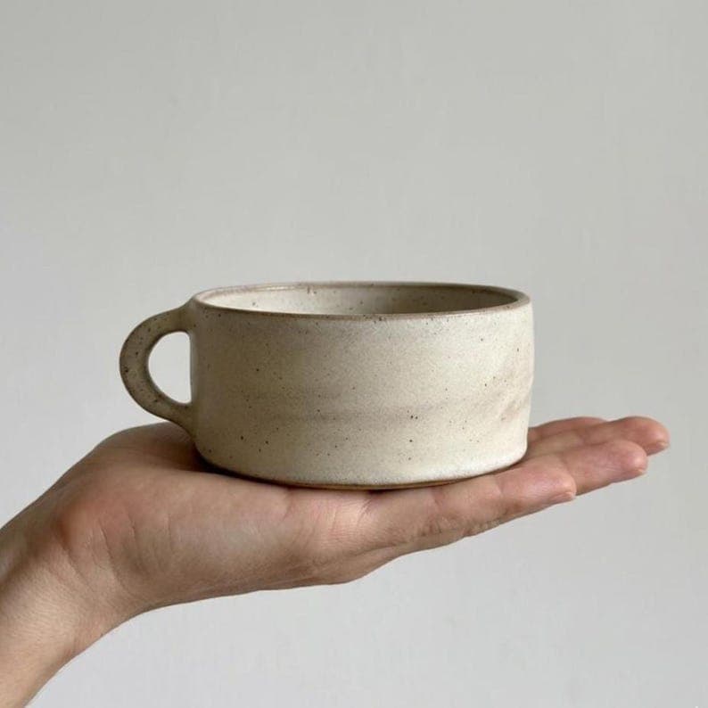 Minimalist Stoneware Mug