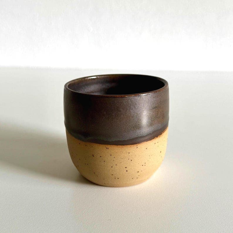 Walnut Brown Ceramic Tumbler