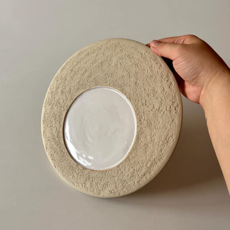 Chef Plate, Textured Rim