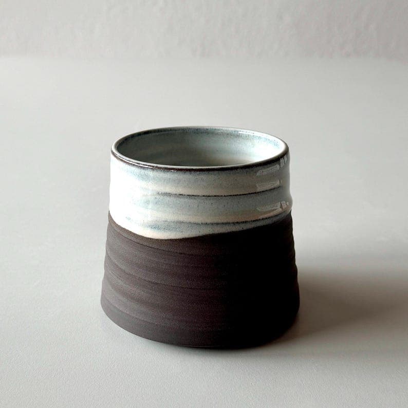 White Glazed Stoneware Mug