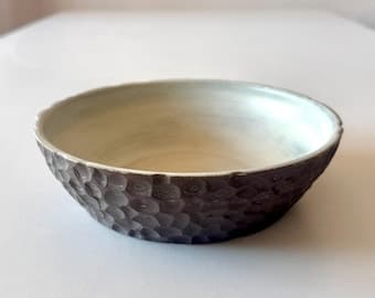 Carved Serving Bowl