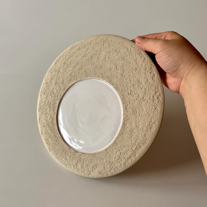 Chef Plate, Textured Rim